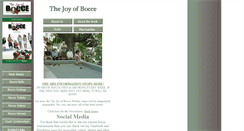 Desktop Screenshot of joyofbocce.com